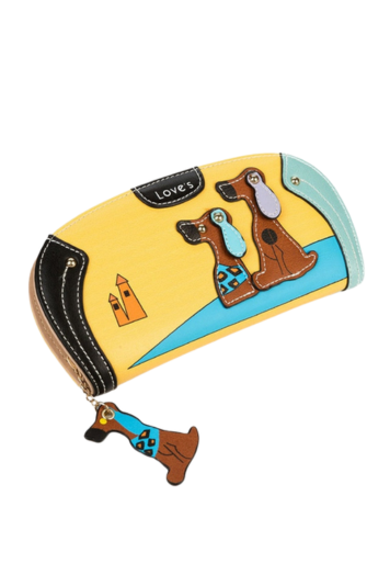 Cartoon Dog Zip Wallet