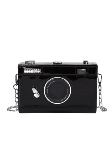 PU Leather Camera Handbag