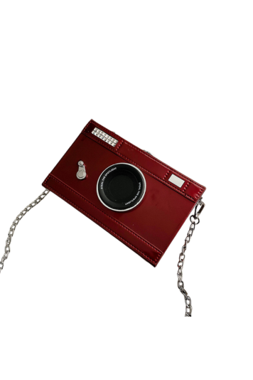 PU Leather Camera Handbag