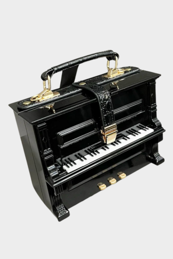 PU Leather Piano Handbag