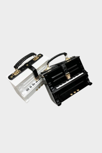 PU Leather Piano Handbag