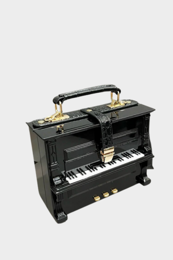 PU Leather Piano Handbag