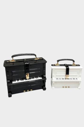 PU Leather Piano Handbag