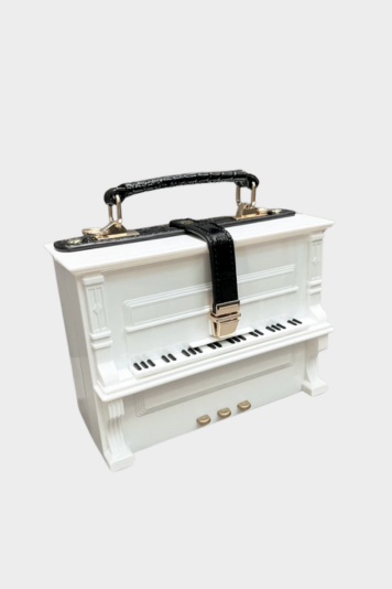 PU Leather Piano Handbag