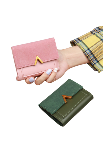 PU Matte Leather Luxury Card Holder Wallet