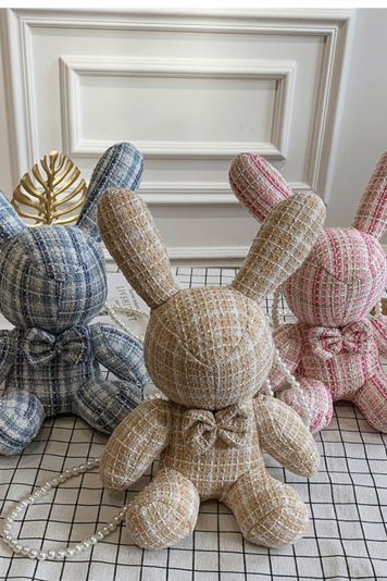 Woven Rabbit Handbag