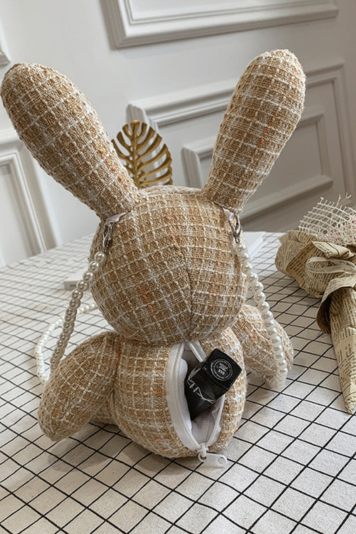 Woven Rabbit Handbag