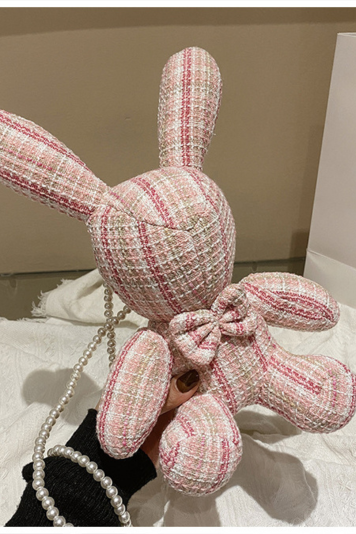 Woven Rabbit Handbag