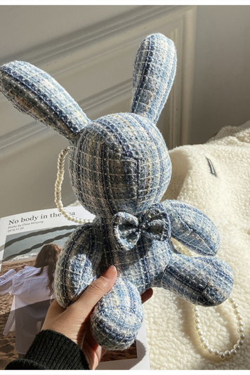 Woven Rabbit Handbag