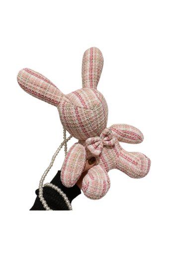 Woven Rabbit Handbag